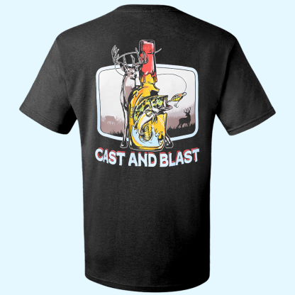 Cast And Blast T-shirt