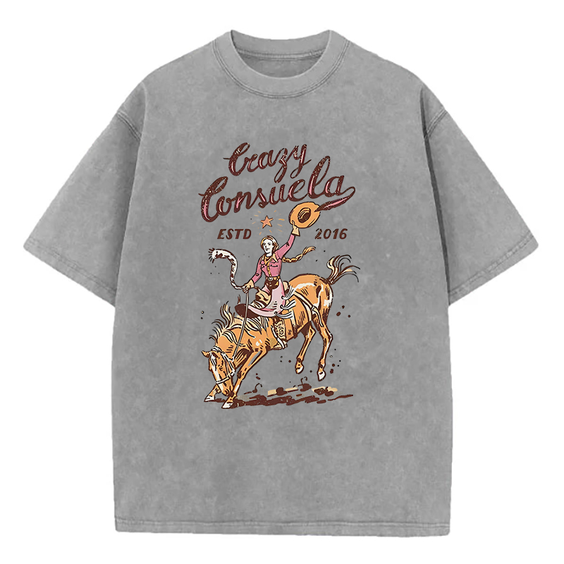 Charly Consuela Unisex Washed T-Shirt