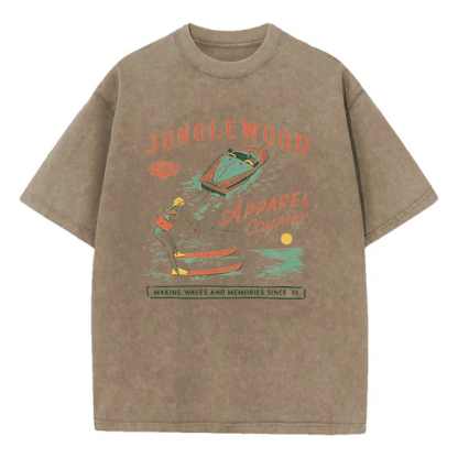Washed T-Shirt | Making Waves And Memories Since Washed TEE