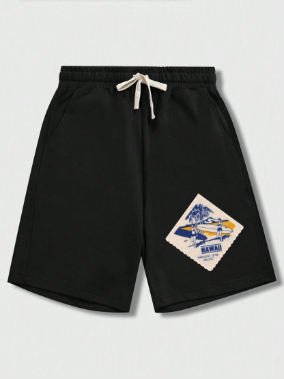American West Themed Men's Shorts
