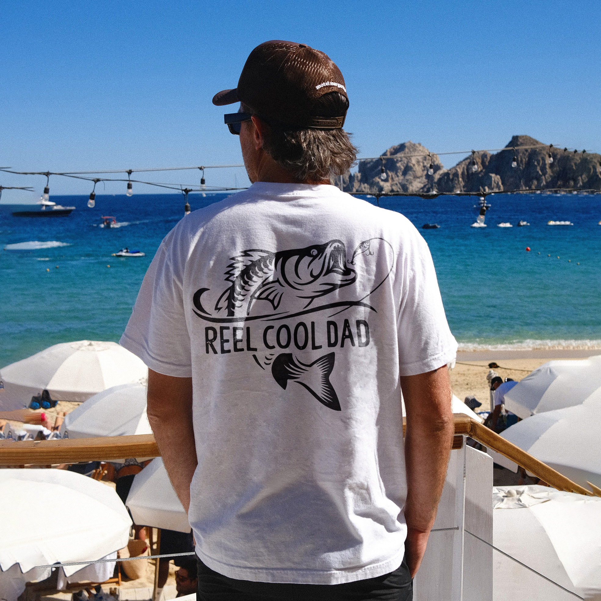 Reel Cool Dad Printed Men's T-shirt
