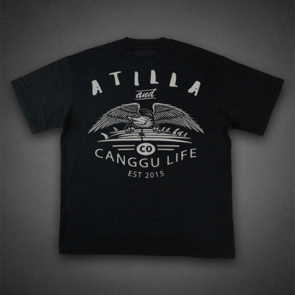 Rugged Eagle Silhouette Tee