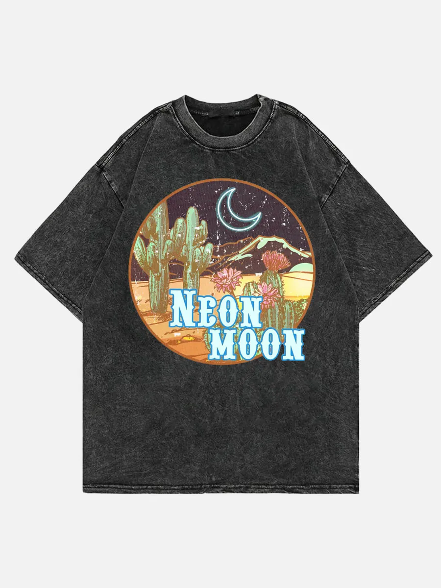 Washed T-Shirt | Country Music Unisex Fit Washed TEE