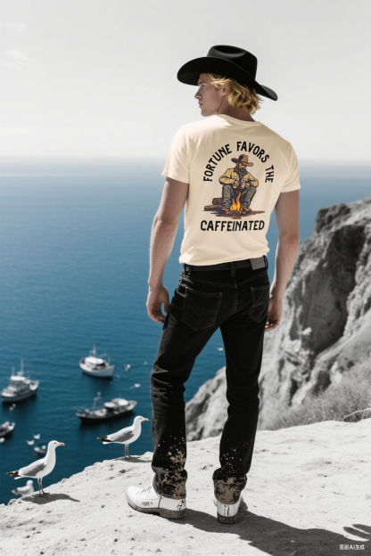 Lone Star Coffee Cowboy Tee