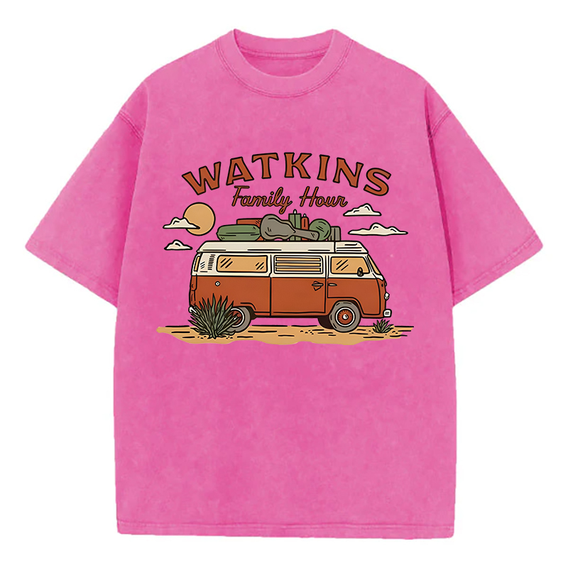 Washed T-Shirt | Watkins Family Hour Unisex Fit Washed TEE