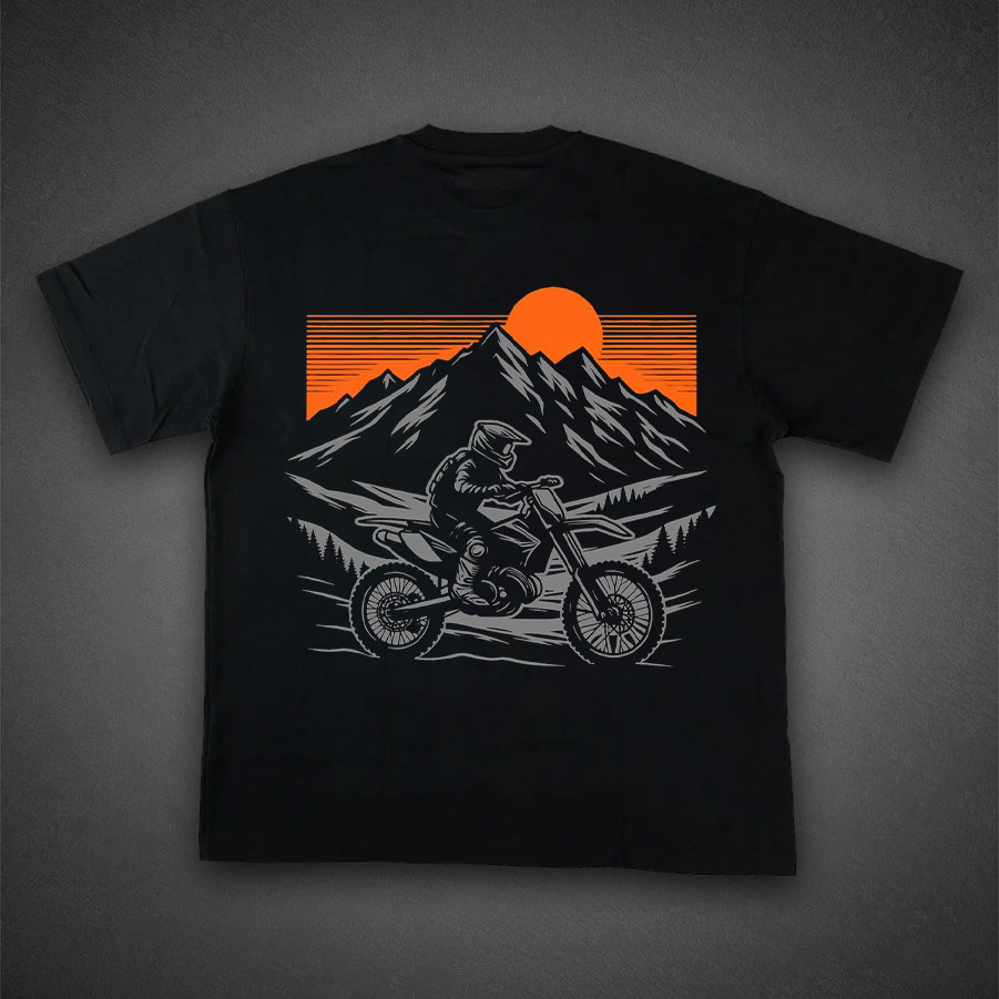 Vintage Western Motorcycle Adventure Tee