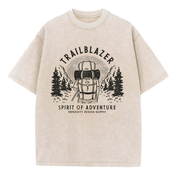 Washed T-Shirt | Trailblazer Spirt Of Adventure Washed TEE