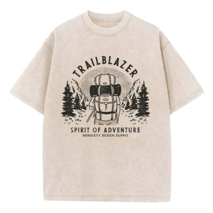 Washed T-Shirt | Trailblazer Spirt Of Adventure Washed TEE