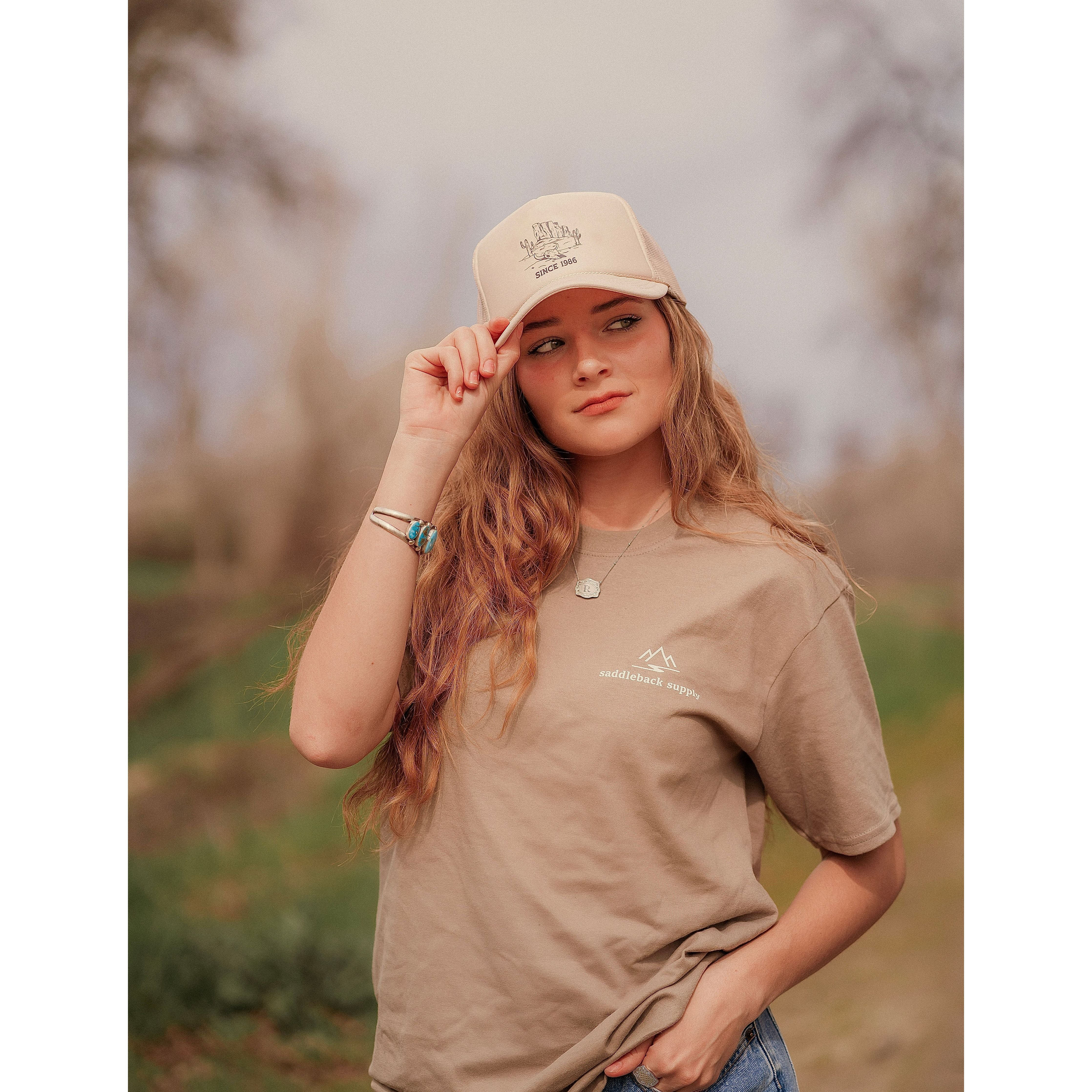 Forsaken Desert Tan Foam Hat