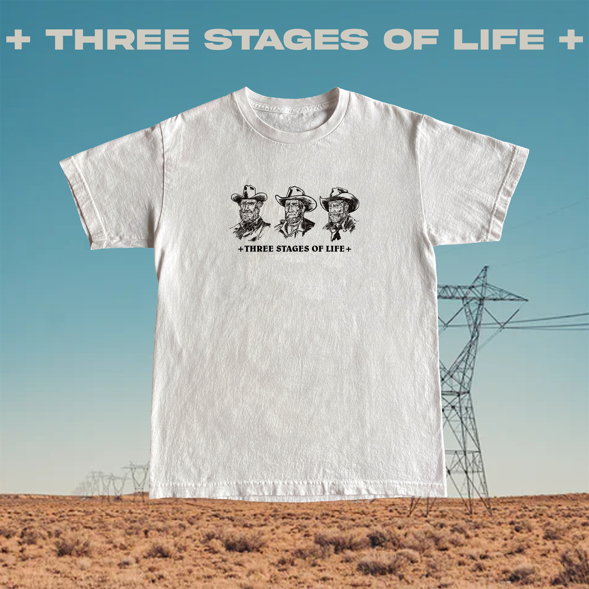 Three Stages of Life Tee