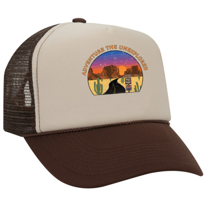 MONUMENT VALLEY BROWN/TAN FOAM HAT