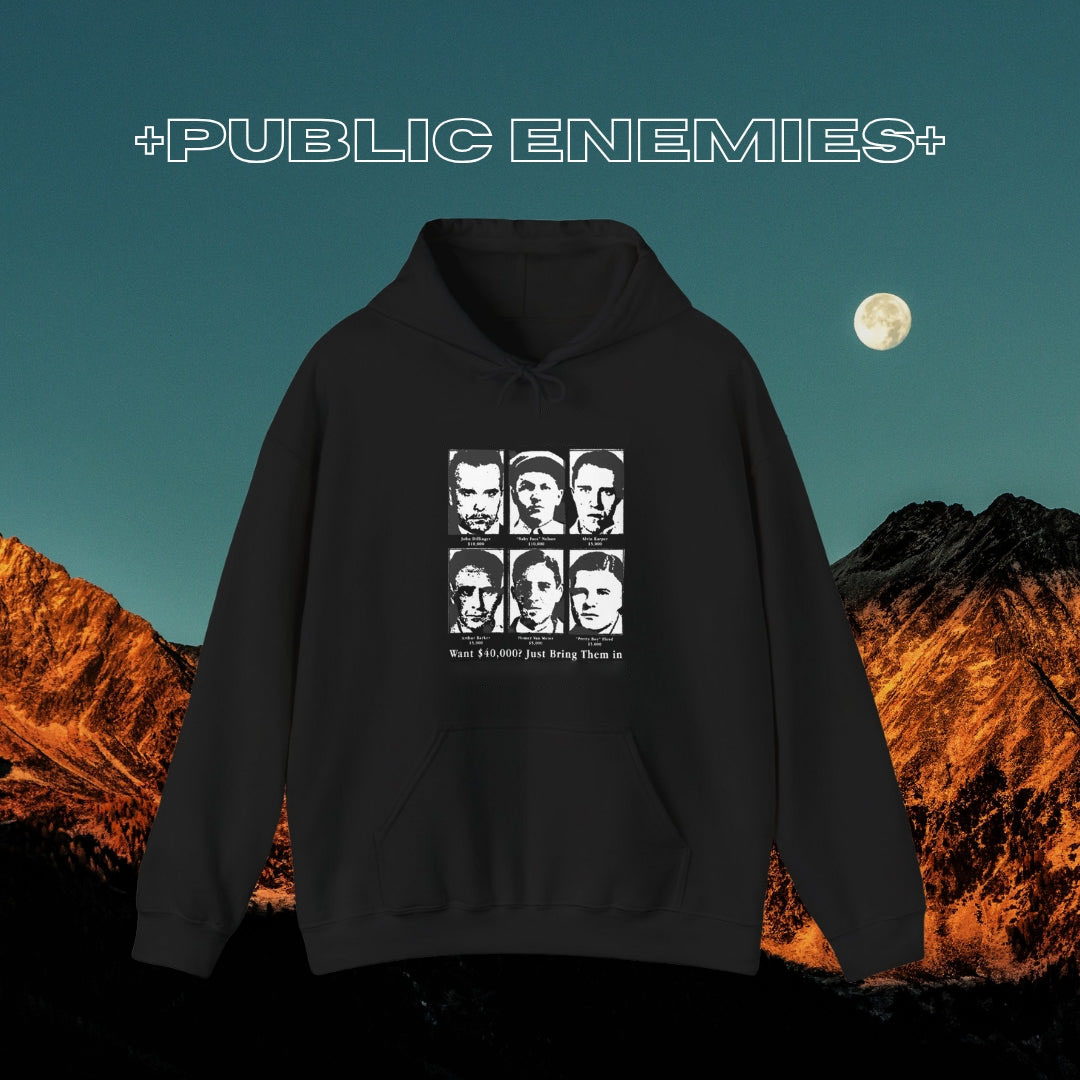 Public Enemies Hoodie