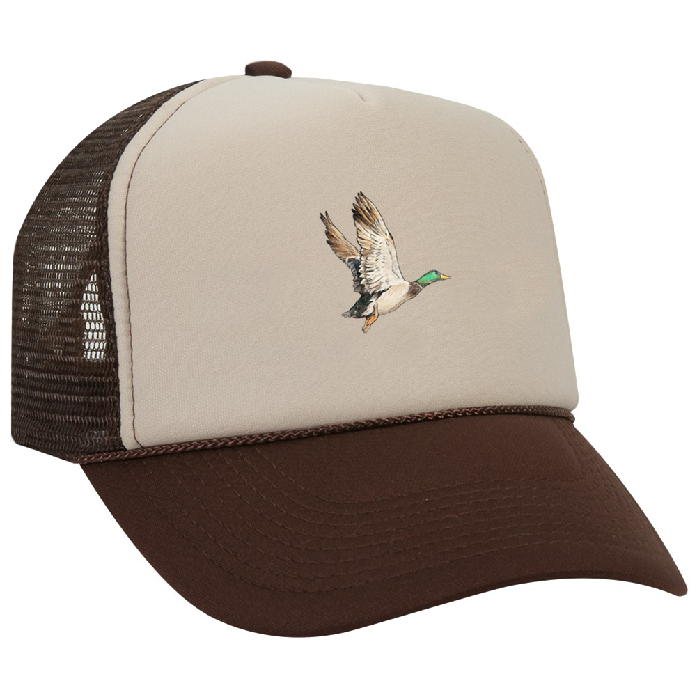 Shoot 'Em Brown Foam Hat