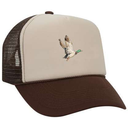 Shoot 'Em Brown Foam Hat