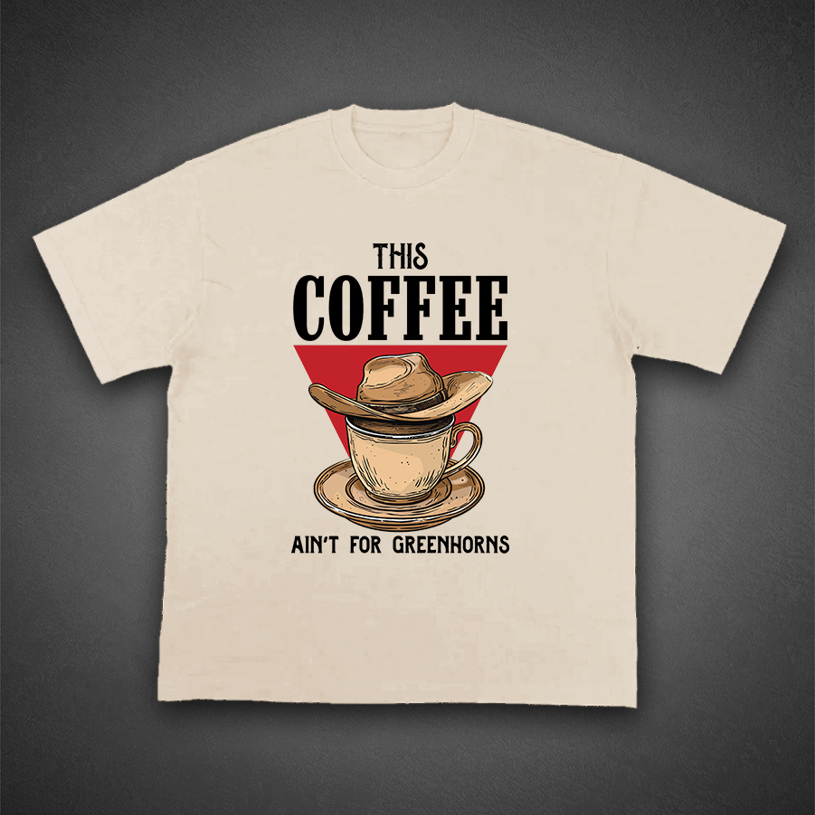 Lone Star Coffee Cowboy Tee
