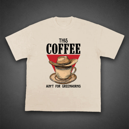 Lone Star Coffee Cowboy Tee