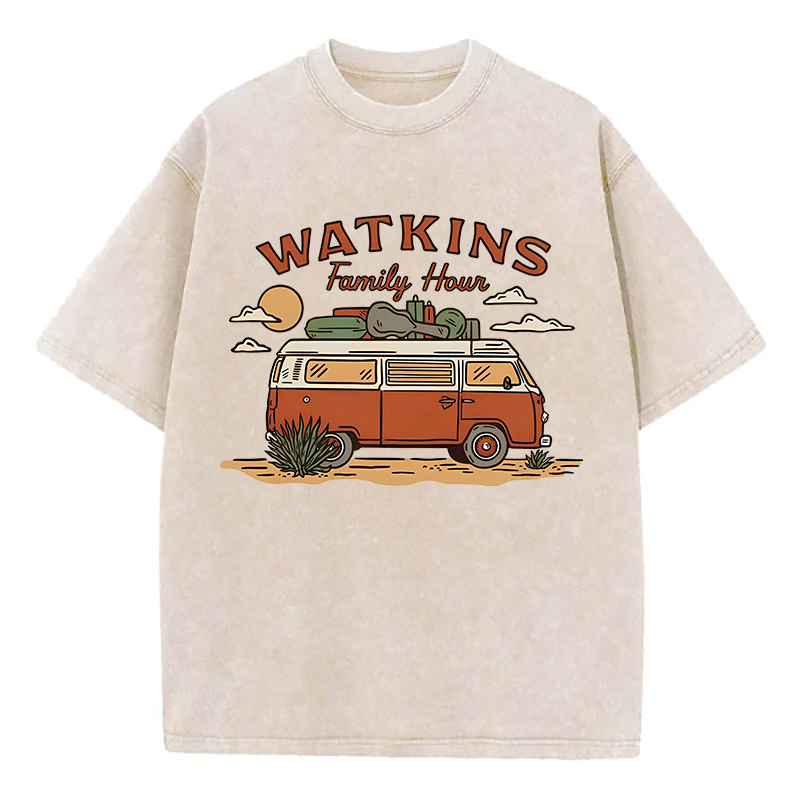 Washed T-Shirt | Watkins Family Hour Unisex Fit Washed TEE