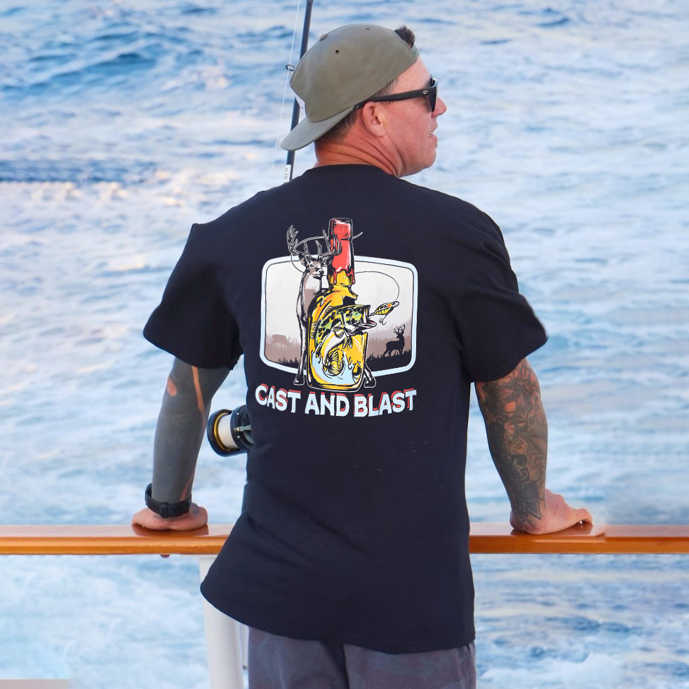 Cast And Blast T-shirt