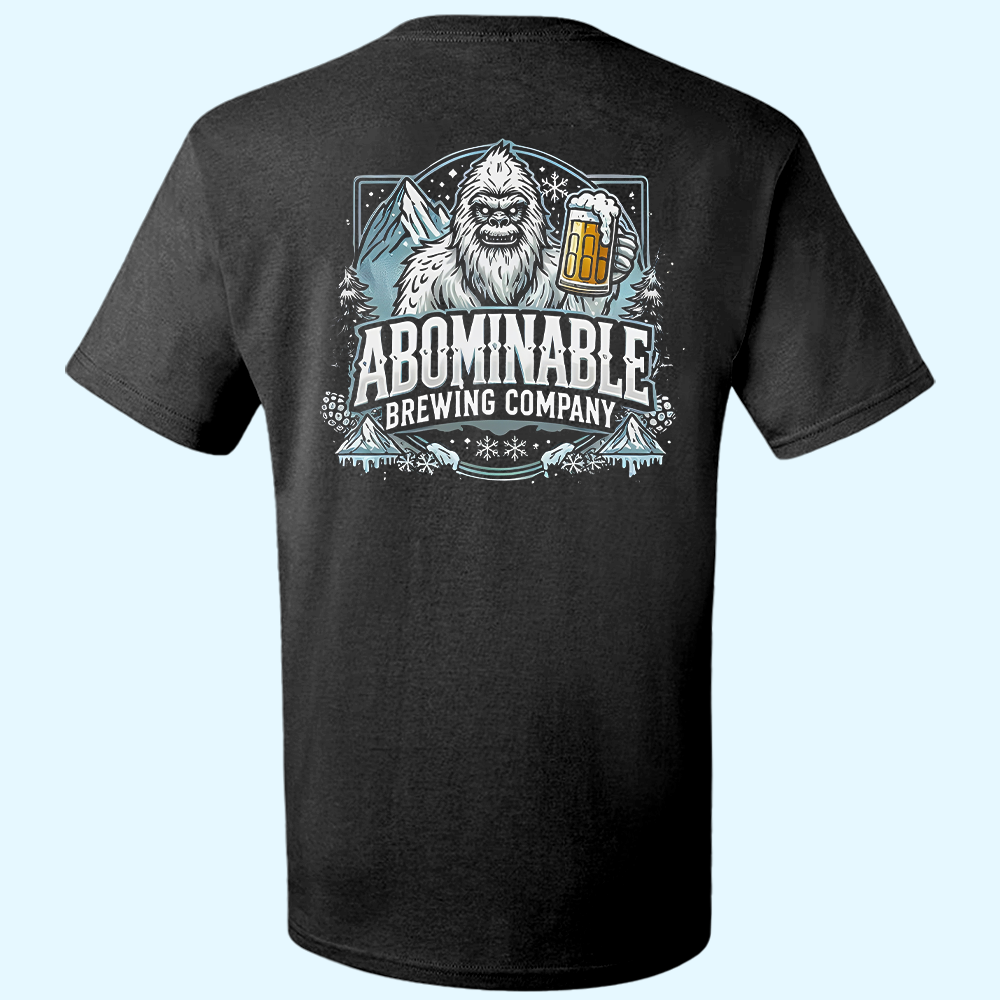 Abominable Brewing Company Printed Men's T-shirt