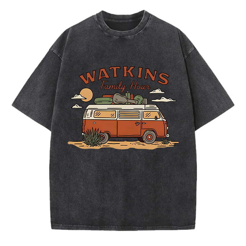 Washed T-Shirt | Watkins Family Hour Unisex Fit Washed TEE