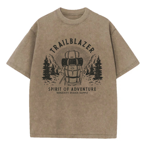 Washed T-Shirt | Trailblazer Spirt Of Adventure Washed TEE