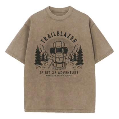 Washed T-Shirt | Trailblazer Spirt Of Adventure Washed TEE