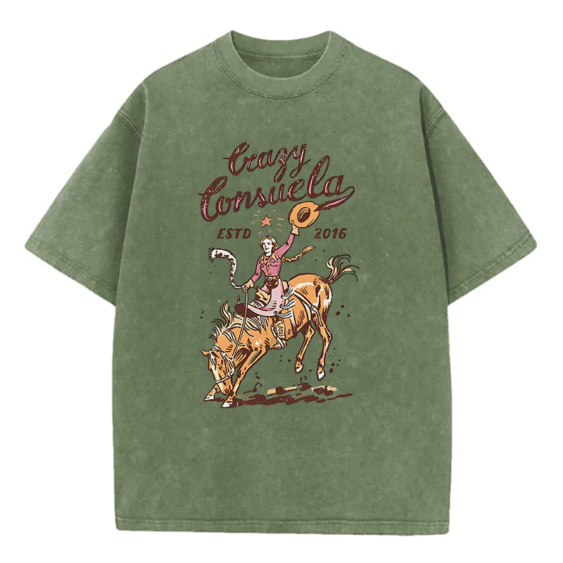 Charly Consuela Unisex Washed T-Shirt