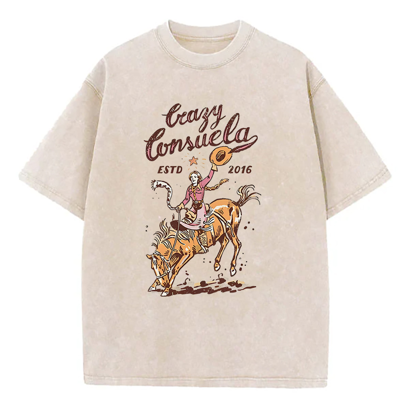 Charly Consuela Unisex Washed T-Shirt