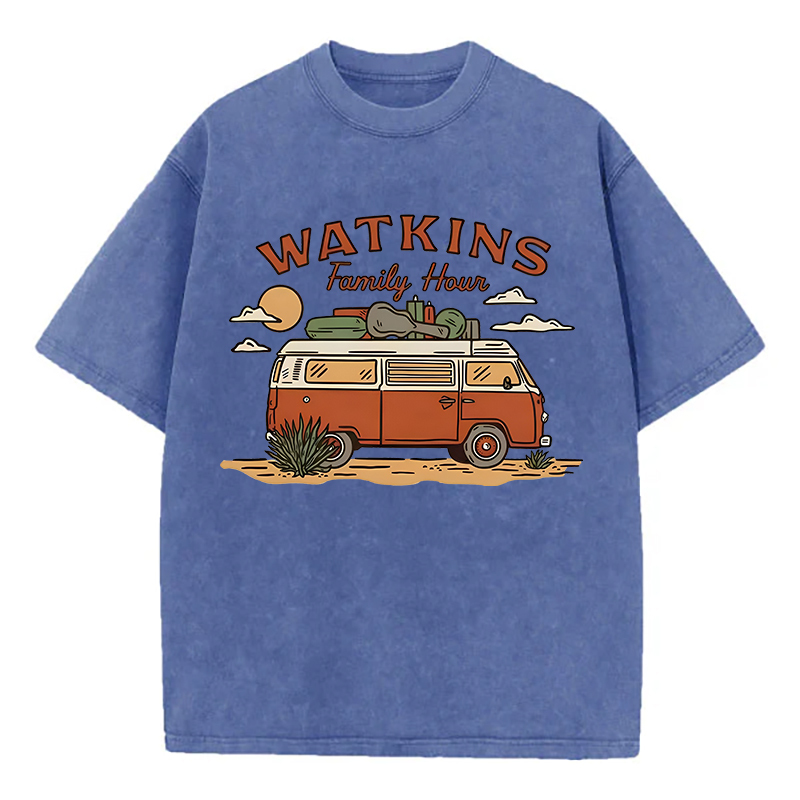 Washed T-Shirt | Watkins Family Hour Unisex Fit Washed TEE