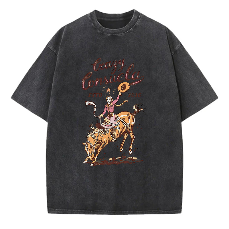 Charly Consuela Unisex Washed T-Shirt