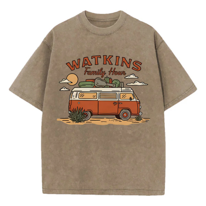 Washed T-Shirt | Watkins Family Hour Unisex Fit Washed TEE