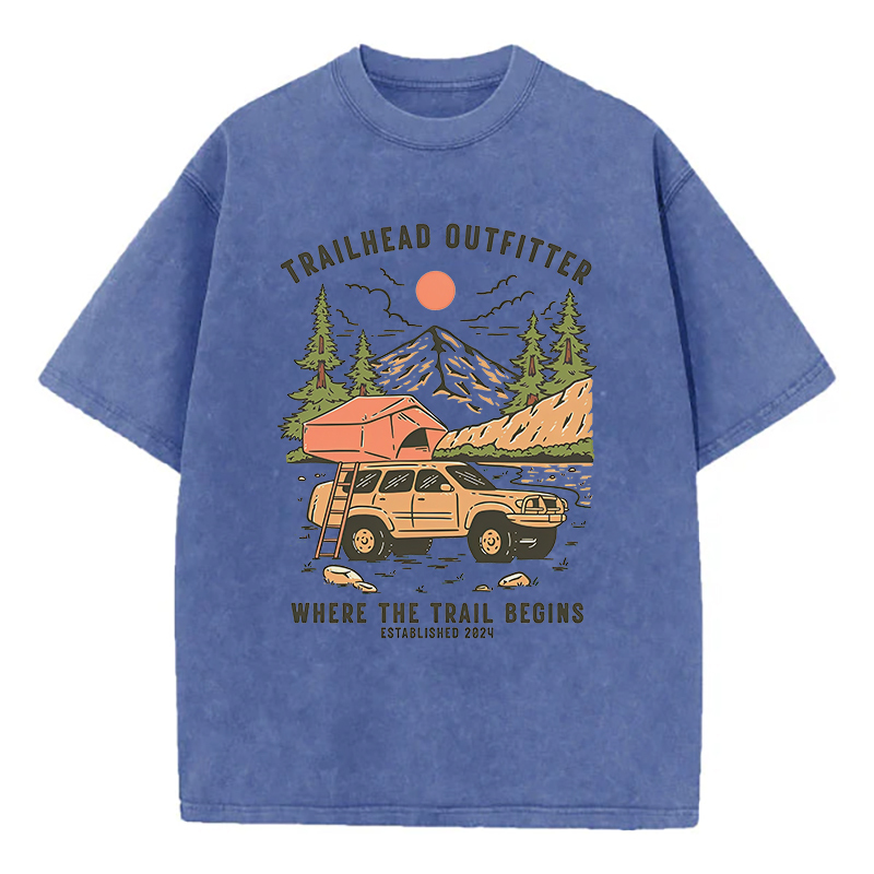 Washed T-Shirt | Trailhead Outfitter Unisex Fit Washed TEE