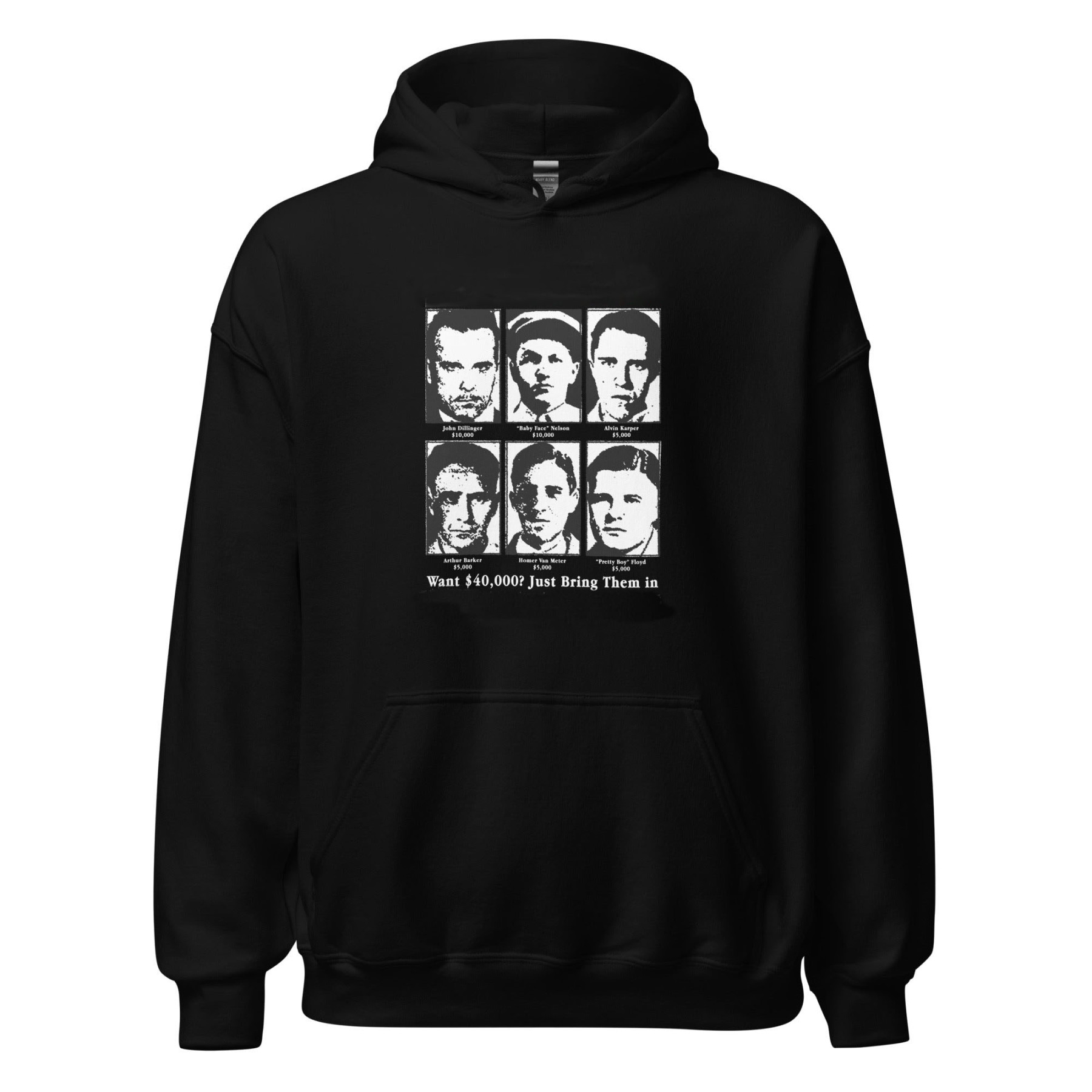 Public Enemies Hoodie