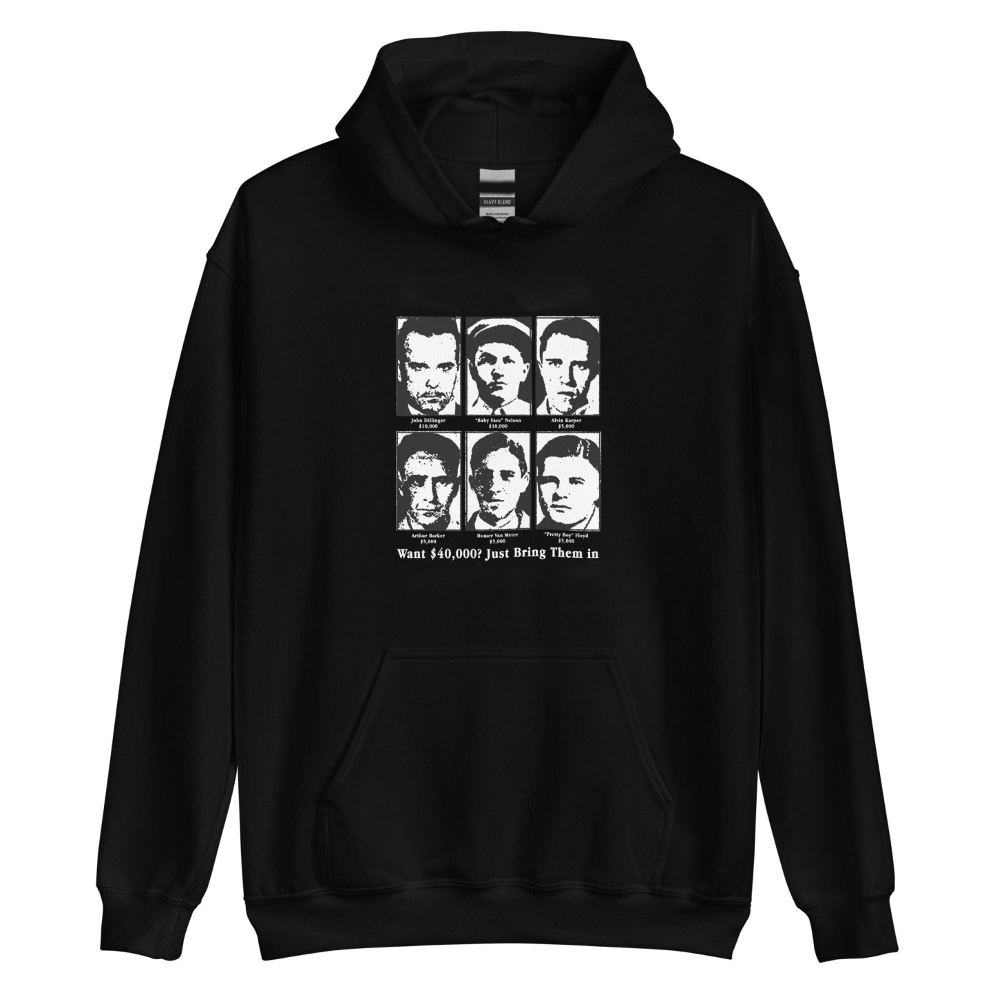 Public Enemies Hoodie