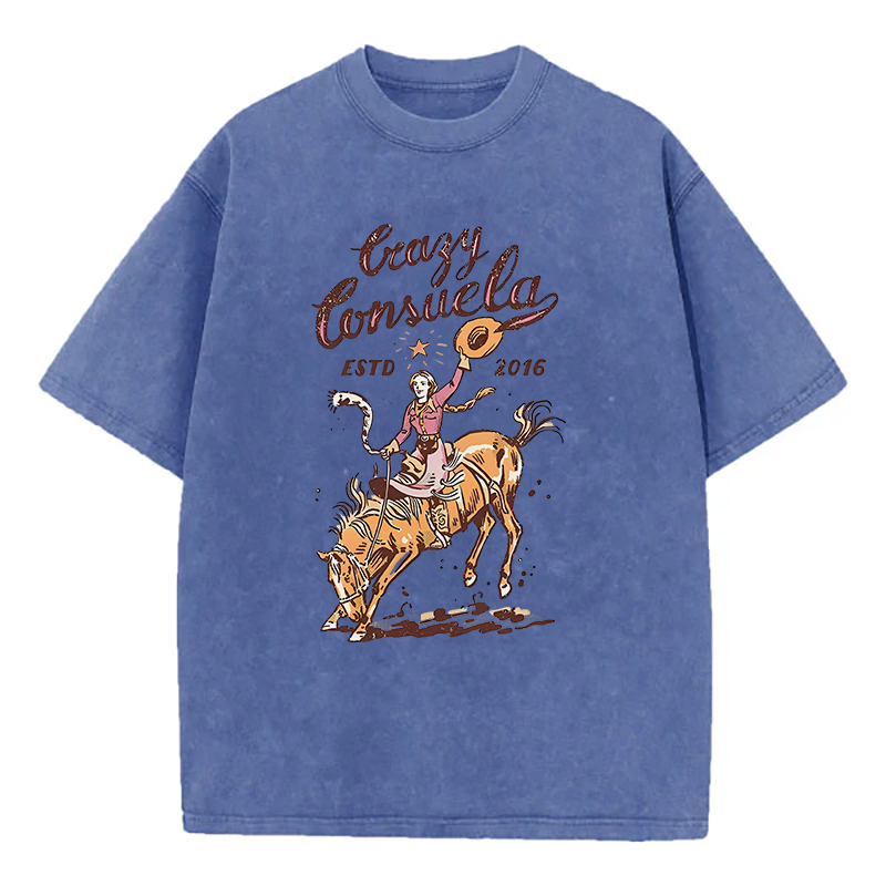 Charly Consuela Unisex Washed T-Shirt
