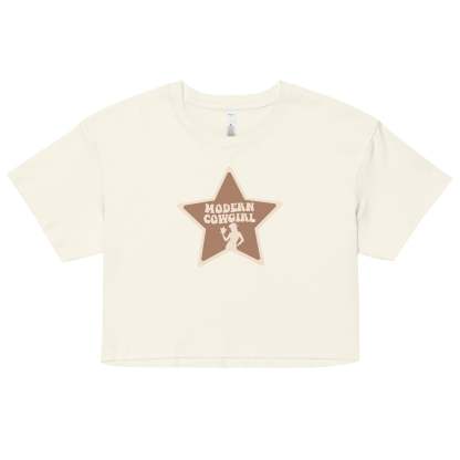 Star Cowgirl Cropped Tee