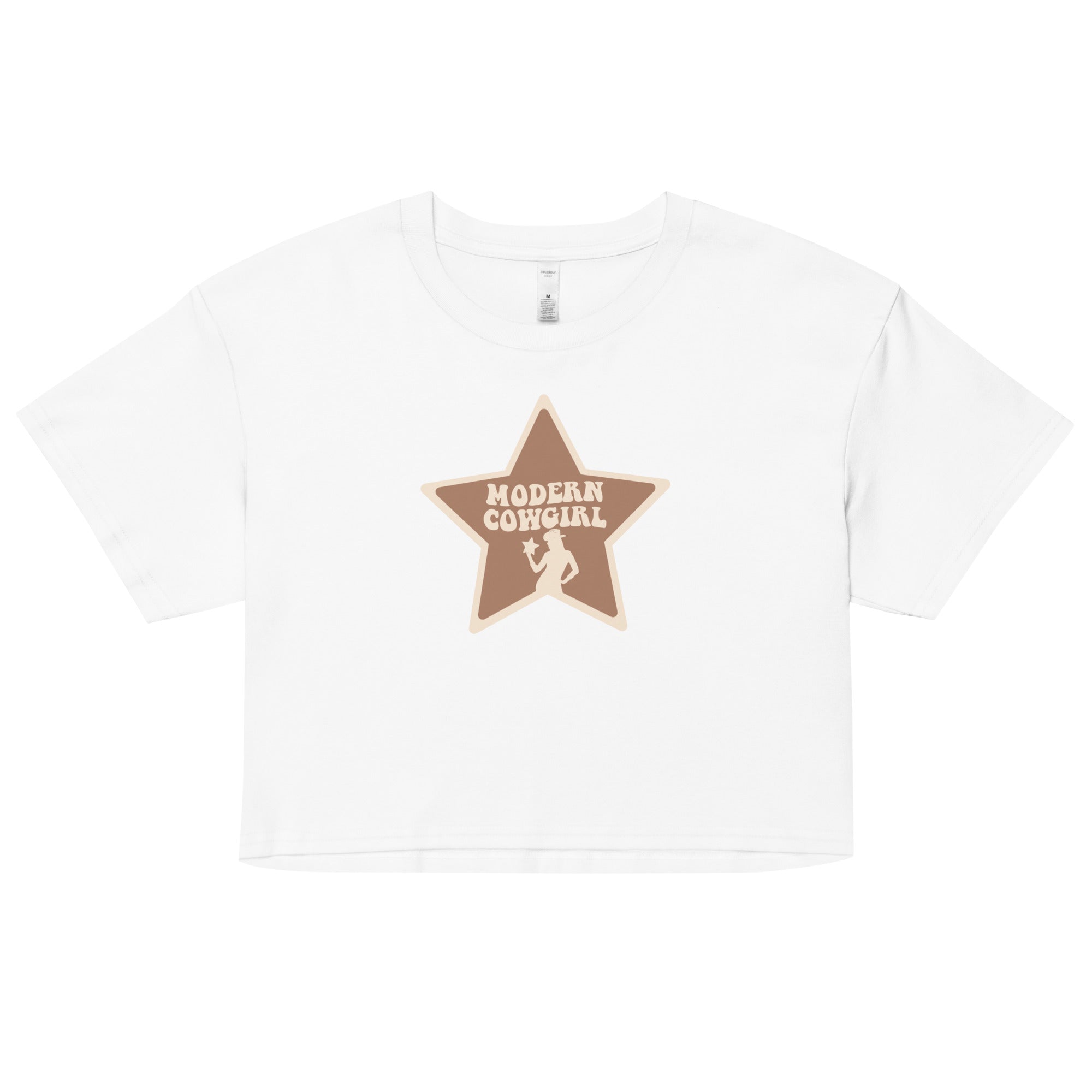 Star Cowgirl Cropped Tee