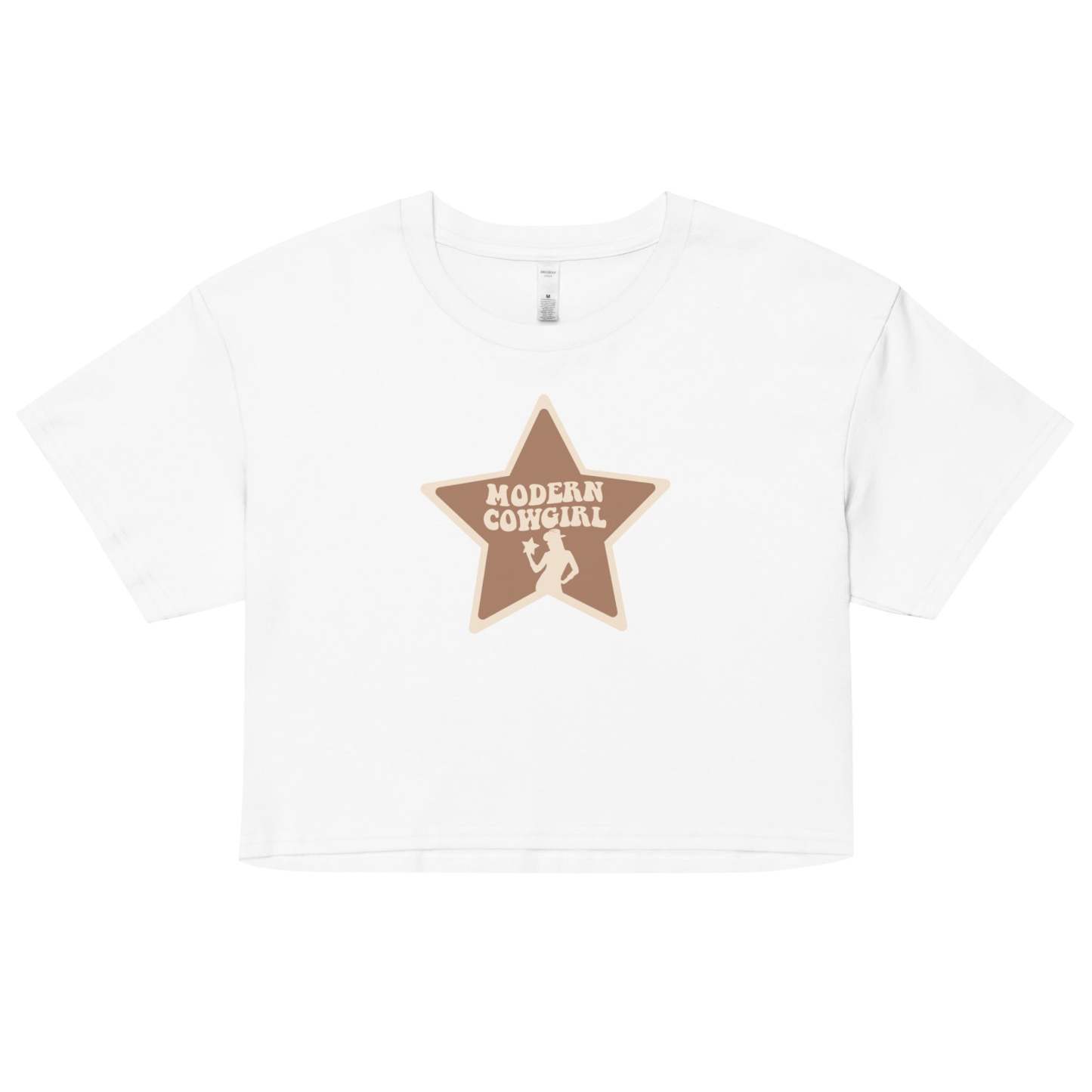 Star Cowgirl Cropped Tee