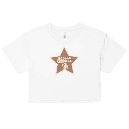 Star Cowgirl Cropped Tee
