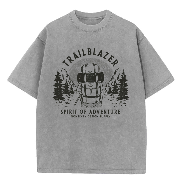 Washed T-Shirt | Trailblazer Spirt Of Adventure Washed TEE