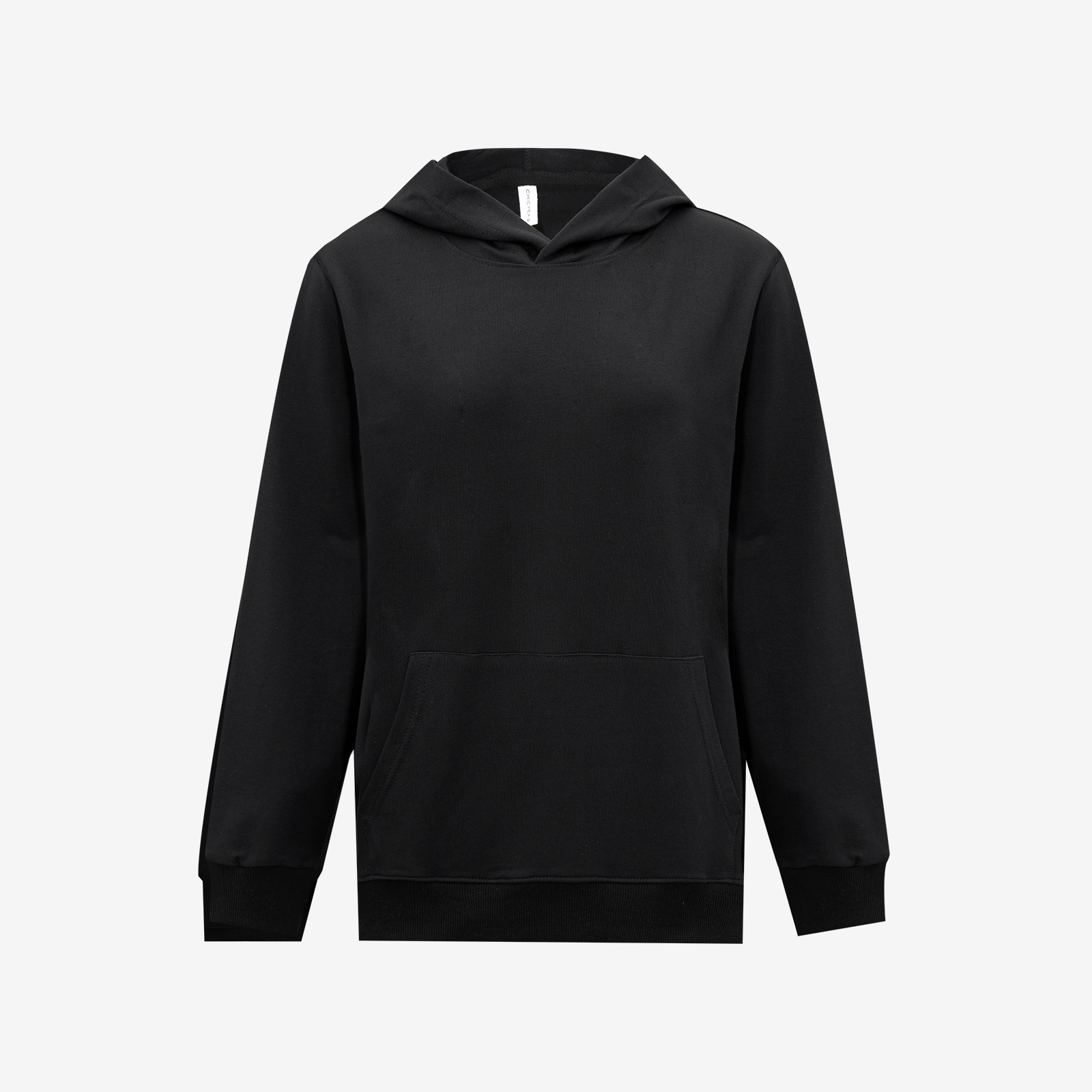 Never Better Skull Print Loose Hoodie