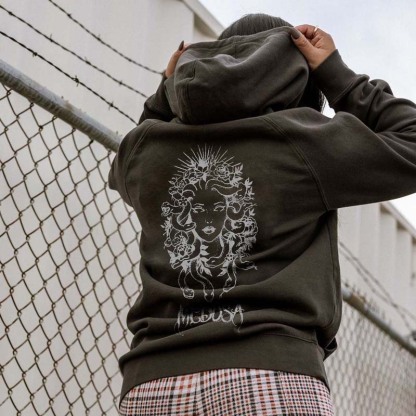 Classic Medusa Comfortable Hoodie
