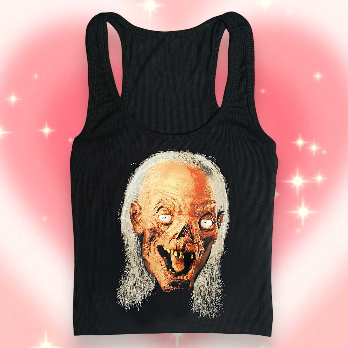 Crypt-Keeper Print Pattern Tank