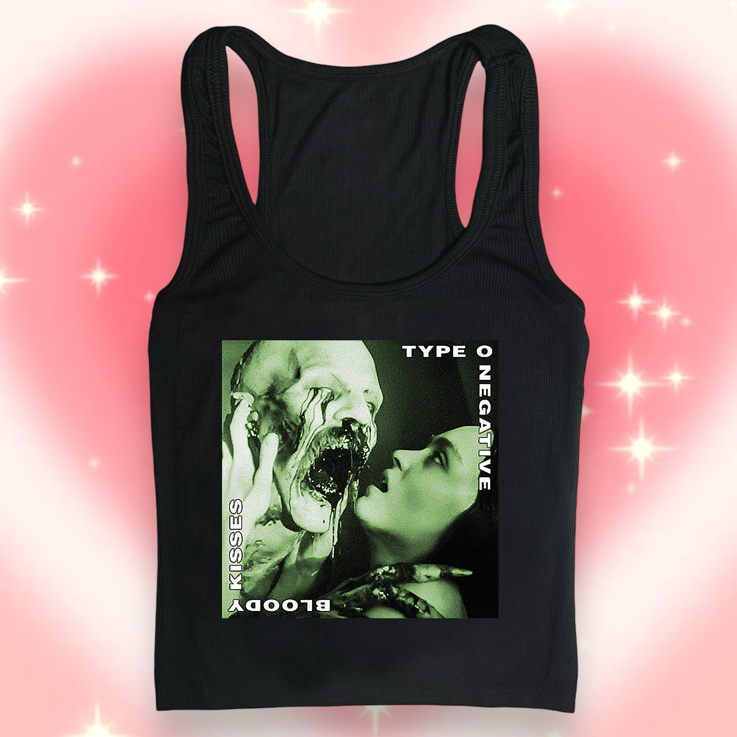 Type Onegative Bloody Kisses Tank Top
