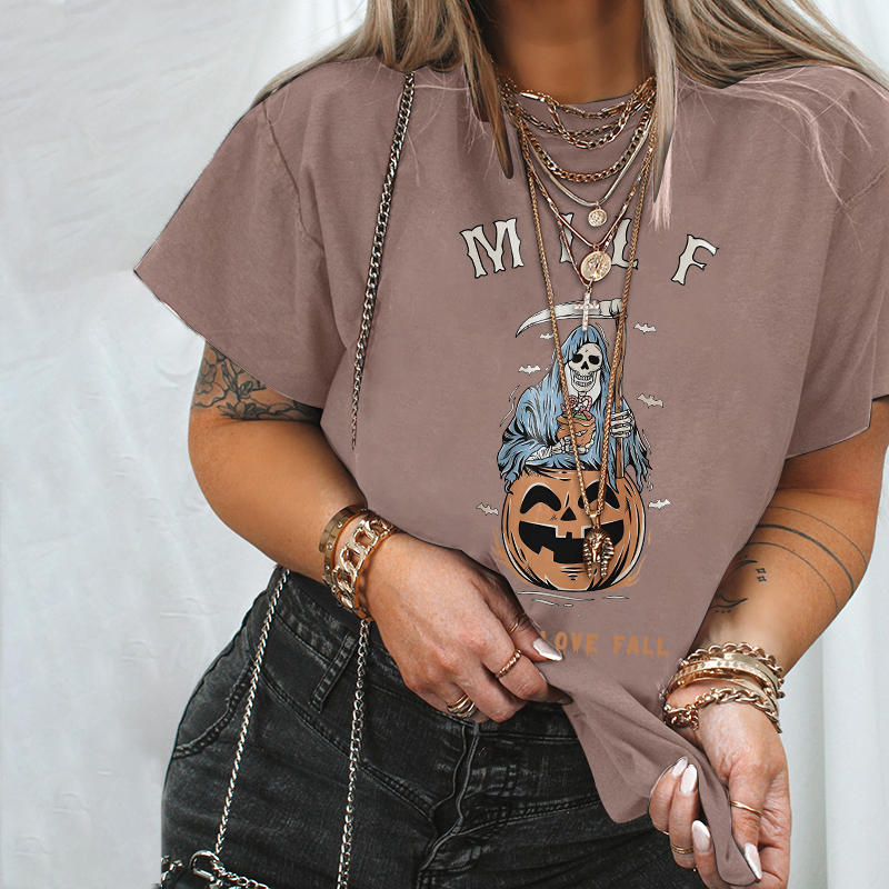 Milf Man I Love Fall Halloween T-shirt