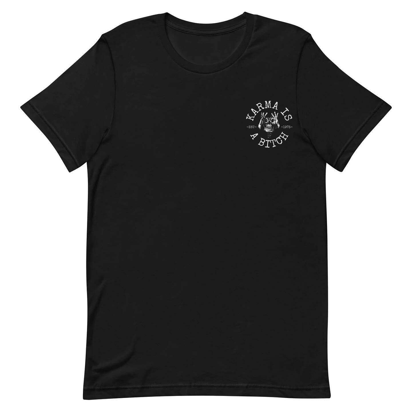 Karma Is A Bitch Printed Women's T-shirt