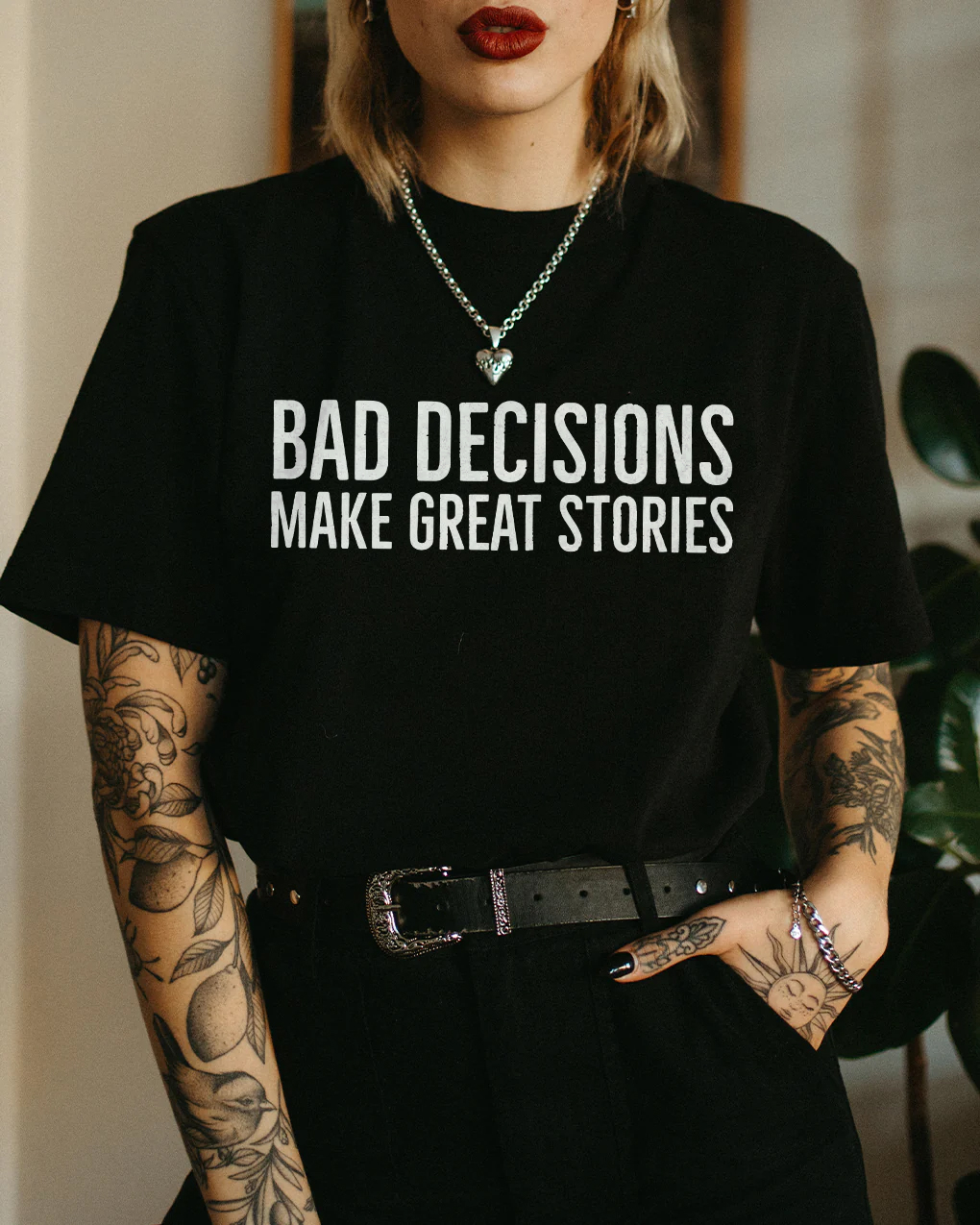 Bad Decisions Make Great Stories T-shirt