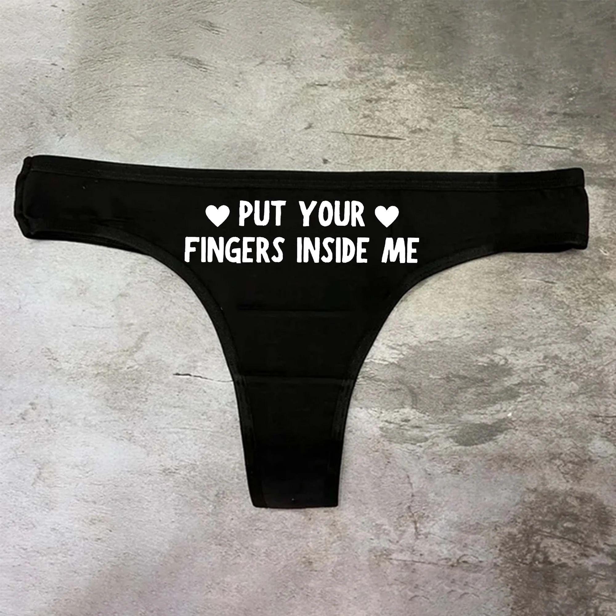 Put Your Fingers Inside Me Underwear