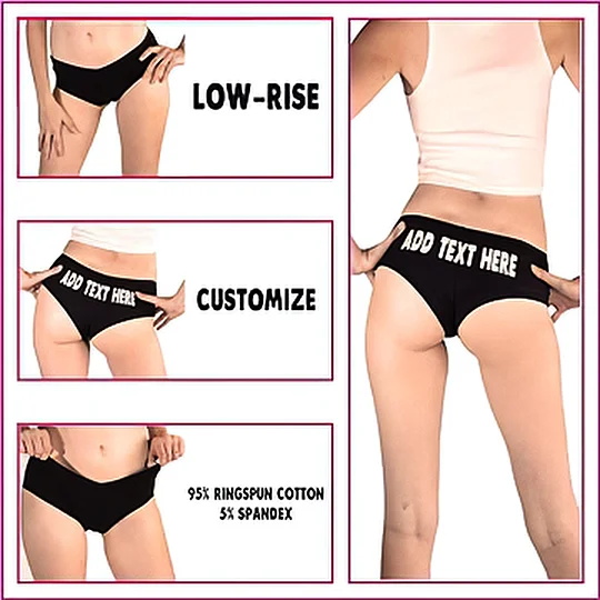 Stretch This Pussy Out Printed Sexy Panties