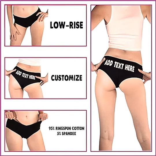 Stretch This Pussy Out Printed Sexy Panties